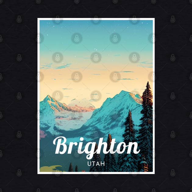 Brighton utah united states ski by UbunTo